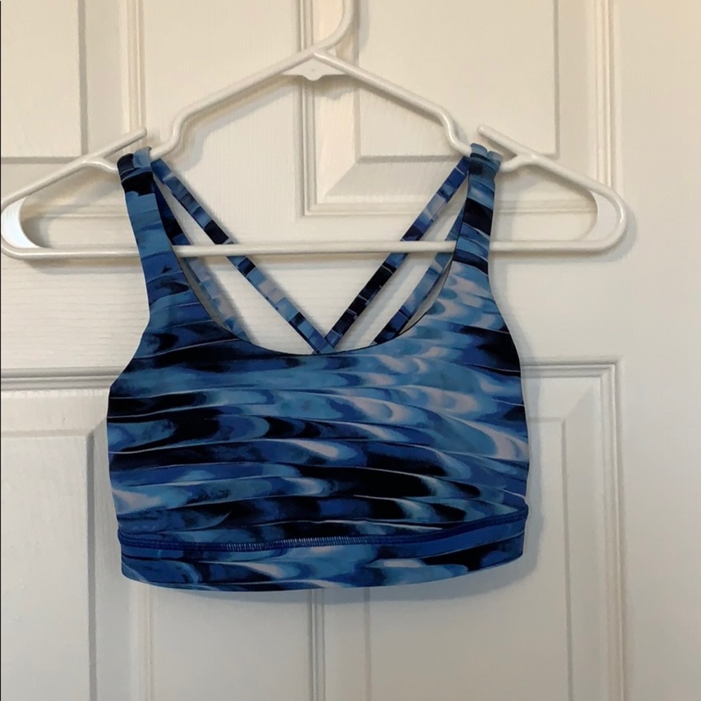 Lululemon Printed Bra- size 4
